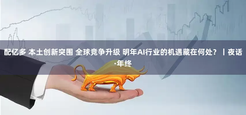 配亿多 本土创新突围 全球竞争升级 明年AI行业的机遇藏在何处？丨夜话·年终