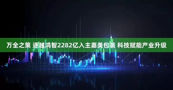 万全之策 逐越鸿智2282亿入主嘉美包装 科技赋能产业升级